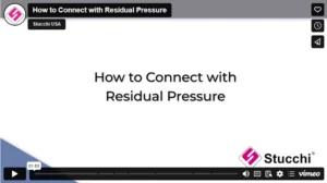 How to Connect with Residual Pressure